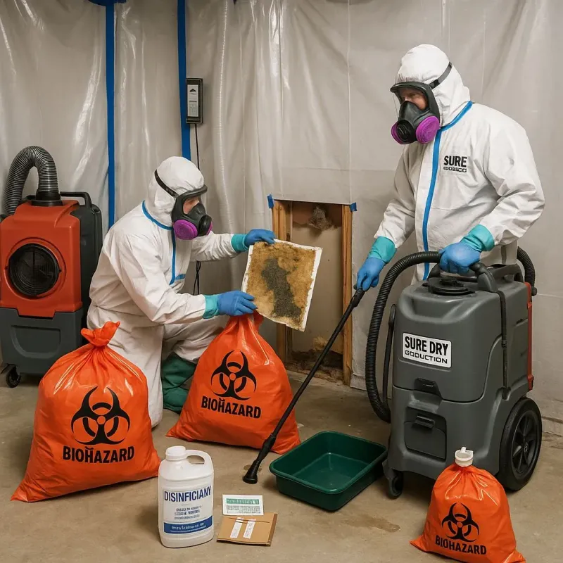 Contaminated Water Handling Protocols process in Carlyss, LA